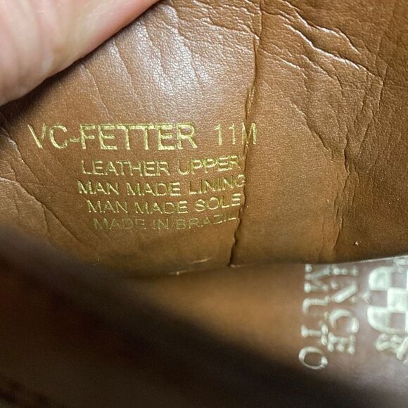 Vince Camuto Fetter Tan Leather Bootie Size 11 - Picture 9 of 10
